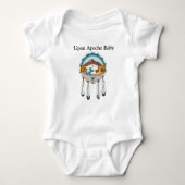 Lipan Apache Baby Jersey Bodysuit (Voorkant)