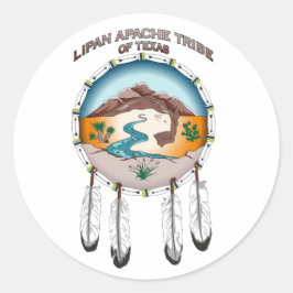 Lipan Apache Tribe of Texas Paper Sticker