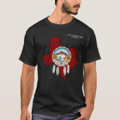 Lipan Apache Tribe Texas Mannen Basic Black T-Shir T-shirt (Voorkant)