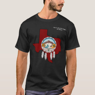 Lipan Apache Tribe Texas Mannen Basic Black T-Shir T-shirt