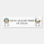 Lipan Apache Tribe uit Texas Bumpersticker (Voorkant)