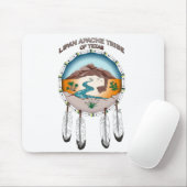 Lipan Apache Tribe uit Texas Mousepad Muismat (Met muis)