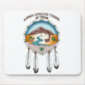 Lipan Apache Tribe uit Texas Mousepad Muismat (Voorkant)