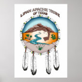 Lipan Apache Tribe van Texas 24 x 33,6-inch Poster (Voorkant)