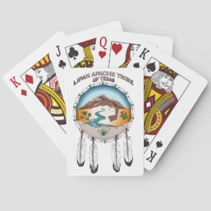 Lipan Apache Tribe van Texas Deck-speelkaarten Speelkaarten