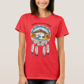 Lipan Apache Tribe Women's RED T-shirt (Voorkant)