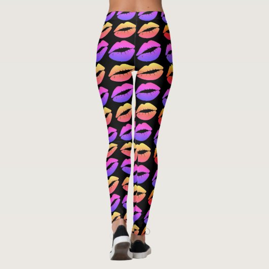 Lipdruk-leggings Leggings (Achterkant)
