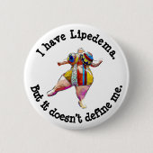 Lipedema Awareness Button (Voorkant)