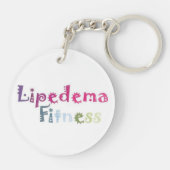 Lipedema Fitness - Sleutelhanger (Achterkant)