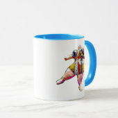 Lipedema strong Lady Dancing Coffee Mok (Voorkant rechts)