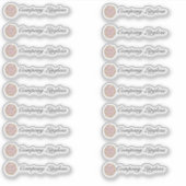 Lipgloss Verpakking Eigen Logo Medium Sticker (Voorkant)