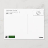 Lipizzan na het Show Briefkaart (Achterkant)