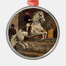 Lipizzaner Dressage: Croupade Metalen Ornament