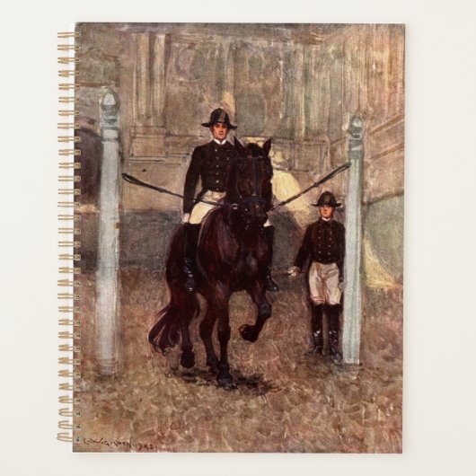 Lipizzaner Dressage Piaffe Planner (Voorkant)