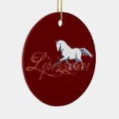 Lipizzaner Keramisch Ornament (Rechts)