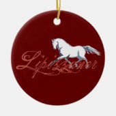 Lipizzaner Keramisch Ornament (Voorkant)