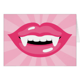 Lipjes met flesjes met roze vampier