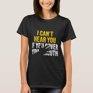 Liplezing ASL Handgebaar Doof Gehoorverlies AWA T-shirt