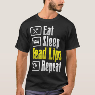 Liplezing ASL Handgebaar Doof Gehoorverlies AWA T-shirt