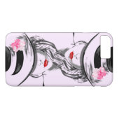 Lippen 07 Case-Mate iPhone case (Achterkant (Horizontaal))