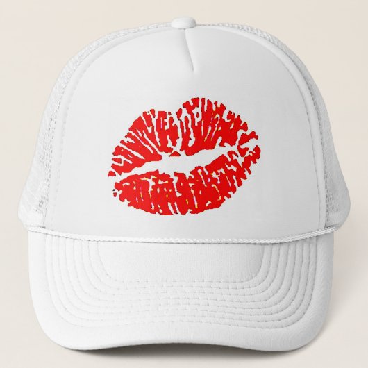 lippen-7571-rood trucker pet (Voorkant)