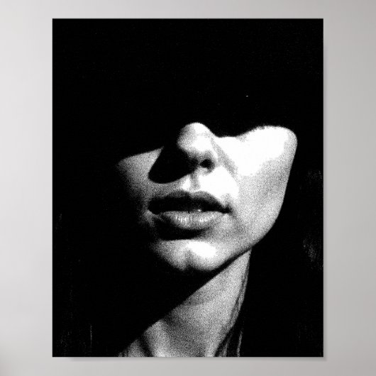 Lippen als geheimen poster (Voorkant)