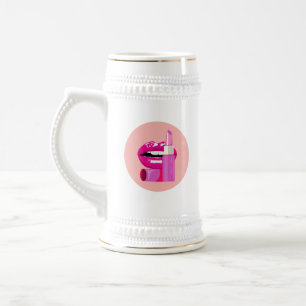 Lippen Bierpul