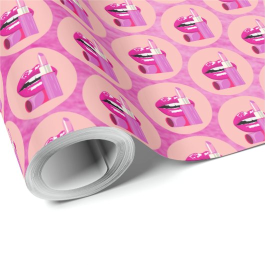 Lippen Cadeaupapier (Rol Hoek)