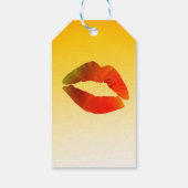 Lippen Custom Gift Labels Cadeaulabel (Achterkant)