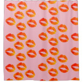 Lippen Douchegordijn (Voorkant)