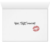 Lippen en kusjes in Roos (Binenzijde Horizontaal (Onderkant))