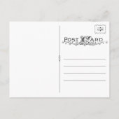 Lippen en snor aankondigingskaart (Achterkant)