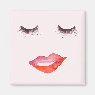 Lippen en Wimpers Magneet
