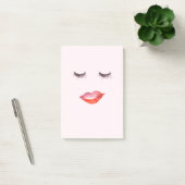 Lippen en Wimpers Post-it® Notes (Kantoor)