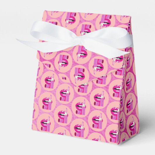 Lippen Favoriet Dozen Bedankdoosjes (Voorkant Zijde)
