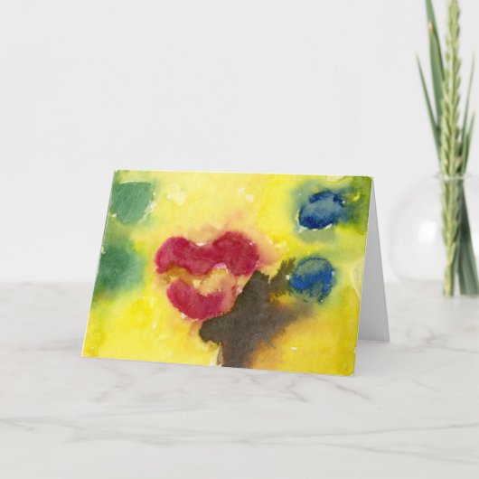 Lippen Feestdagen Kaart (Voorkant)