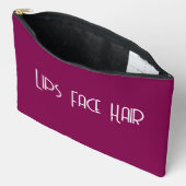 Lippen gezichtshaar etui (Open)