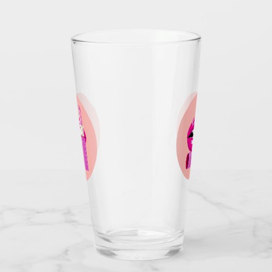 Lippen Glas (Rechts)