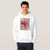 lippen hoodie (Voorkant volledig)