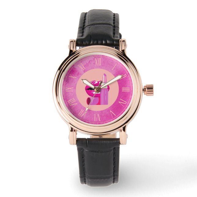 Lippen Horloge (Voorkant)