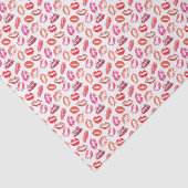 Lippen Kiss Print Tissue Papier (Detail)