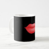 lippen koffiemok (Voorkant links)