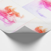 Lippen & neus potlood tekening inpakpapier (Hoek)