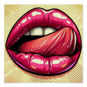 Lippen Perfect Poster