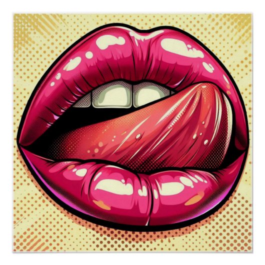 Lippen Perfect Poster (Voorkant)