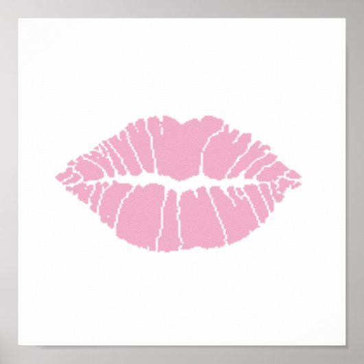lippen poster (Voorkant)