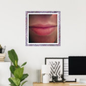 lippen poster (Thuiskantoor)