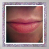 lippen poster (Voorkant)