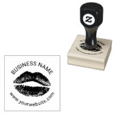 Lippen Print Make-up Kunstenaar Beauty Salon Busin Rubberstempel (Gestempeld)