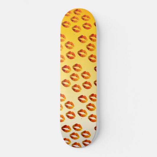 Lippen, Sexy Mond Skateboard 20.6cm (Voorkant)
